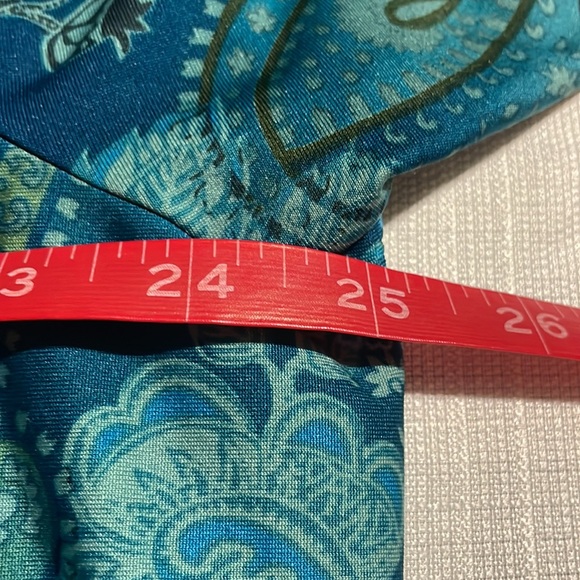 Avenue Paisley Print Beaded Collar Blouse - Picture 9 of 10